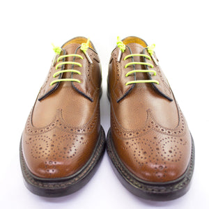 Neon green laces for dress shoes, Length: 32"/81cm-Stolen Riches