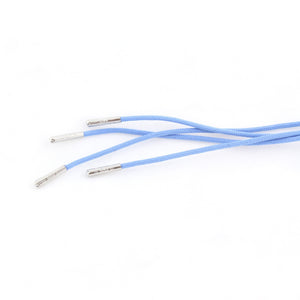 Light blue laces for dress shoes, Length: 27"/69cm-Stolen Riches