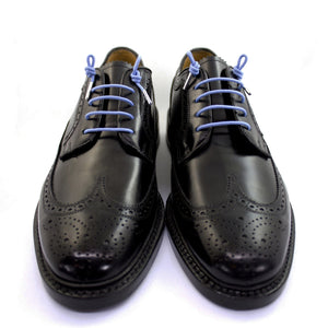 Light blue laces for dress shoes, Length: 27"/69cm-Stolen Riches