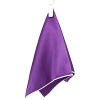 Buster Purple - Merrow Stitch Pocket Square (11”x11”) - Stolen Riches