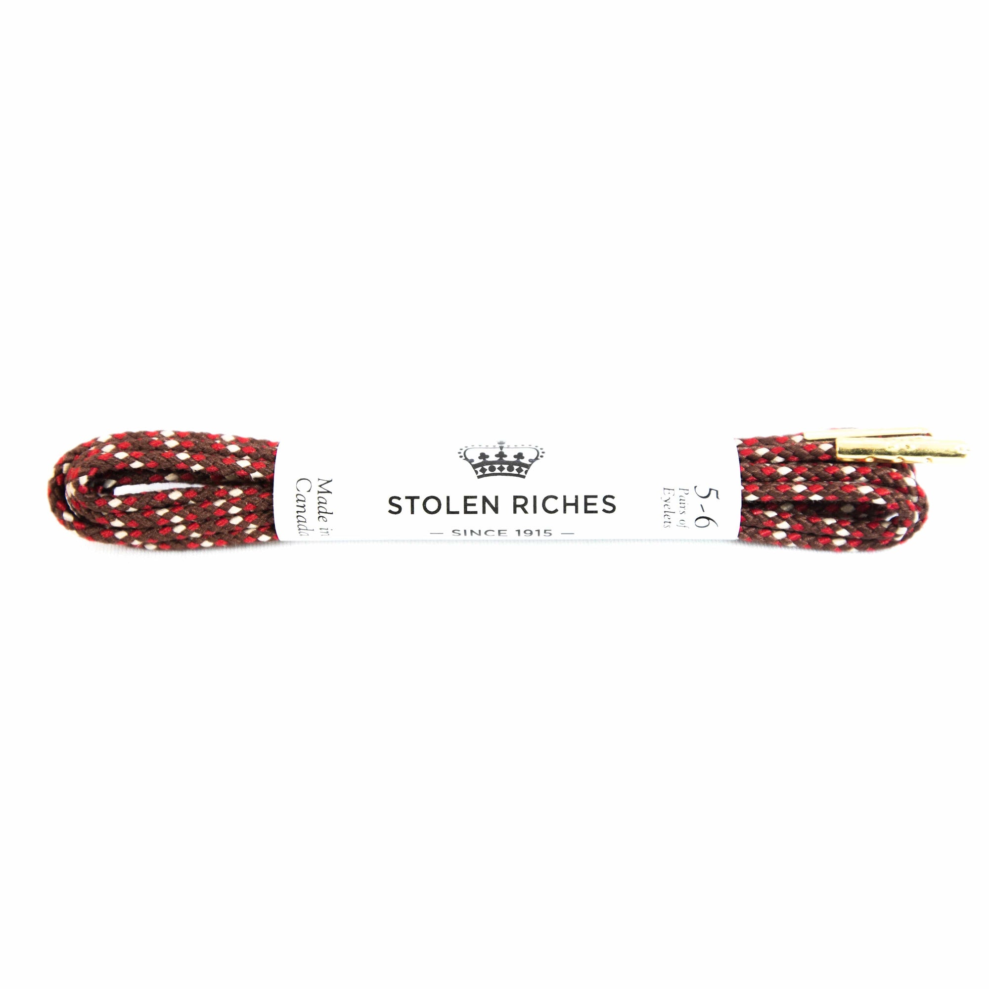 Vienna, Maroon laces (Length: 32"/81cm) - Stolen Riches / CA