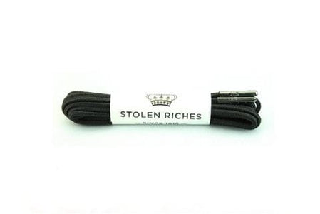 Black laces for boots (Length: 54"/137cm) - Stolen Riches