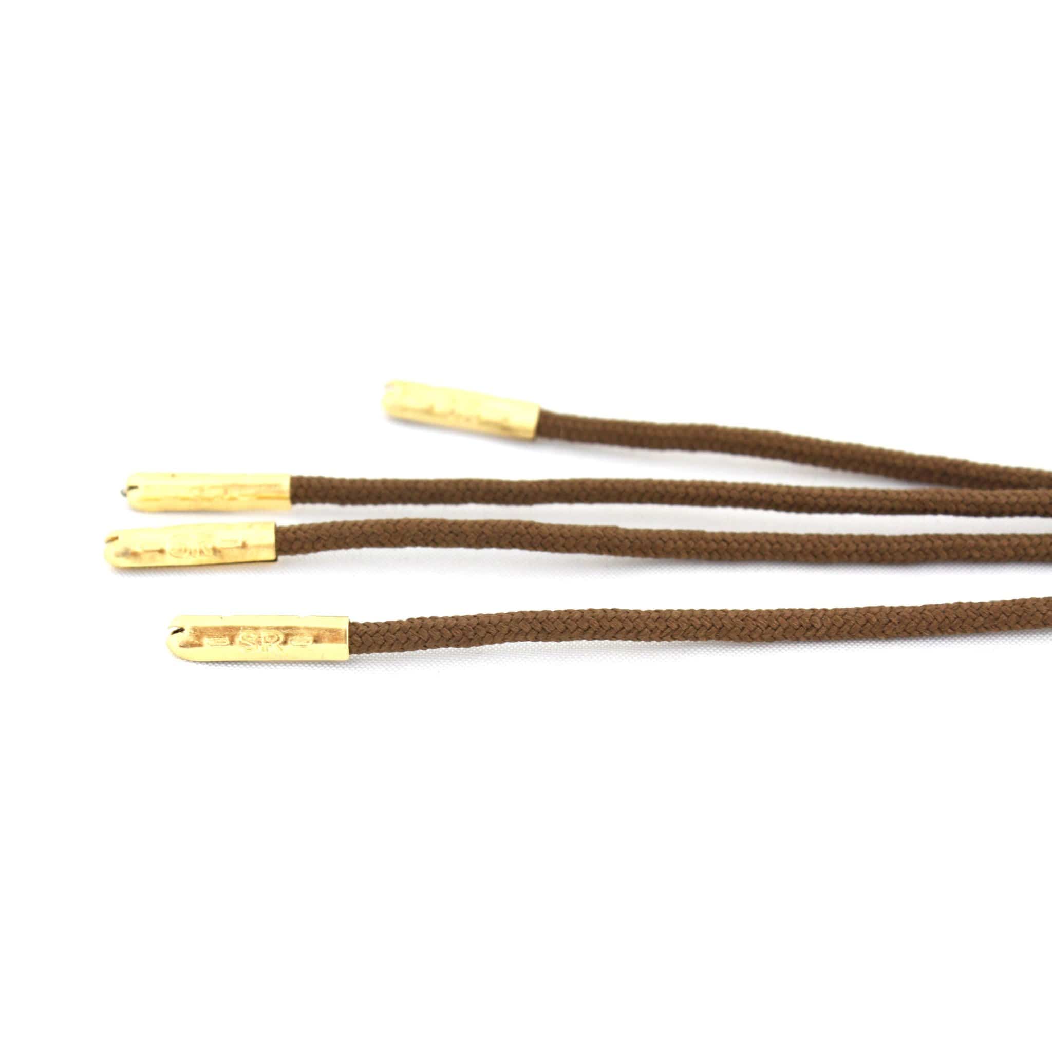 Brown laces for dress shoes, Length: 32"/81cm-Stolen Riches