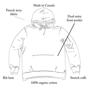 White Hoodie - No Logo - Stolen Riches