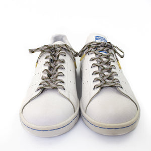 White wave laces for sneakers (Length: 45"/114cm) - Stolen Riches