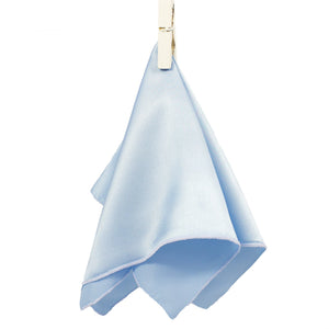 Bishop Blue - Merrow Stitch Pocket Square (11”x11”) - Stolen Riches