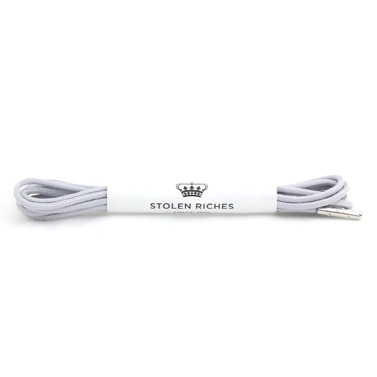 Light gray laces for dress shoes, Length: 32"/81cm-Stolen Riches