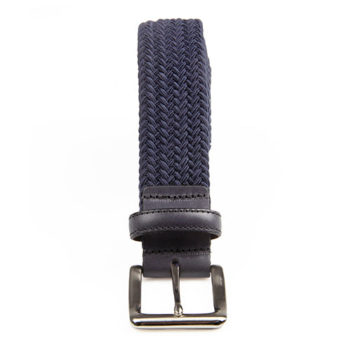 Navy stretch belt hotsell