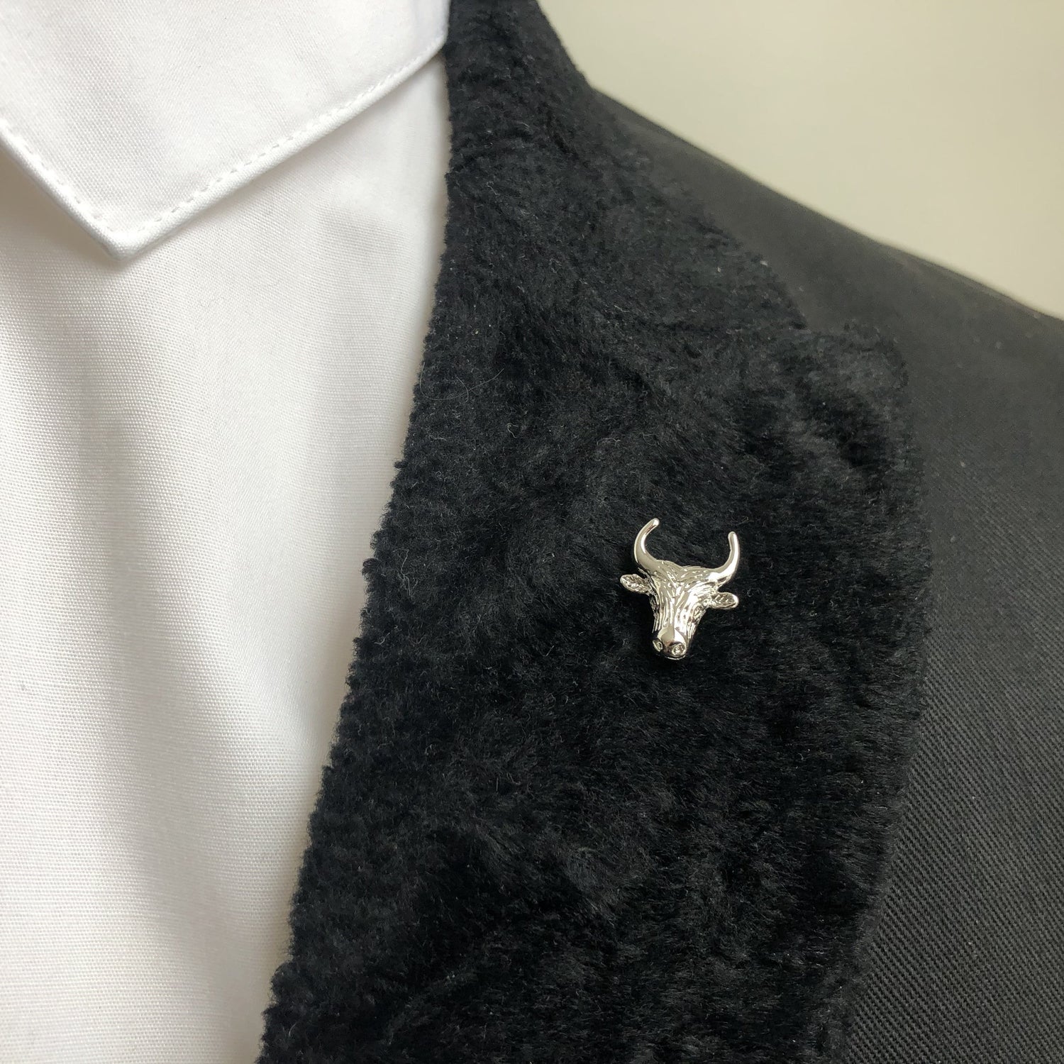 Oxbow Pin Ox Head Lapel Pin - Stolen Riches