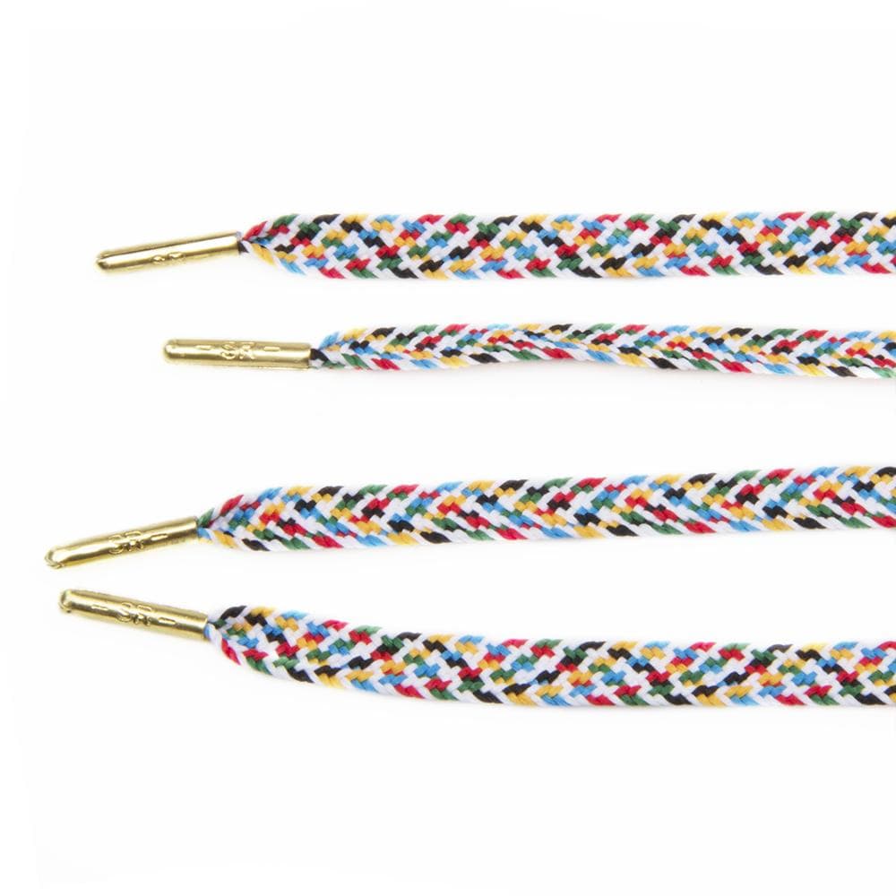 Multicoloured laces for sneakers (Length: 45"/114cm) - Stolen Riches