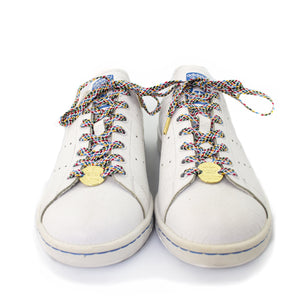 Multicoloured laces for sneakers (Length: 45"/114cm) - Stolen Riches