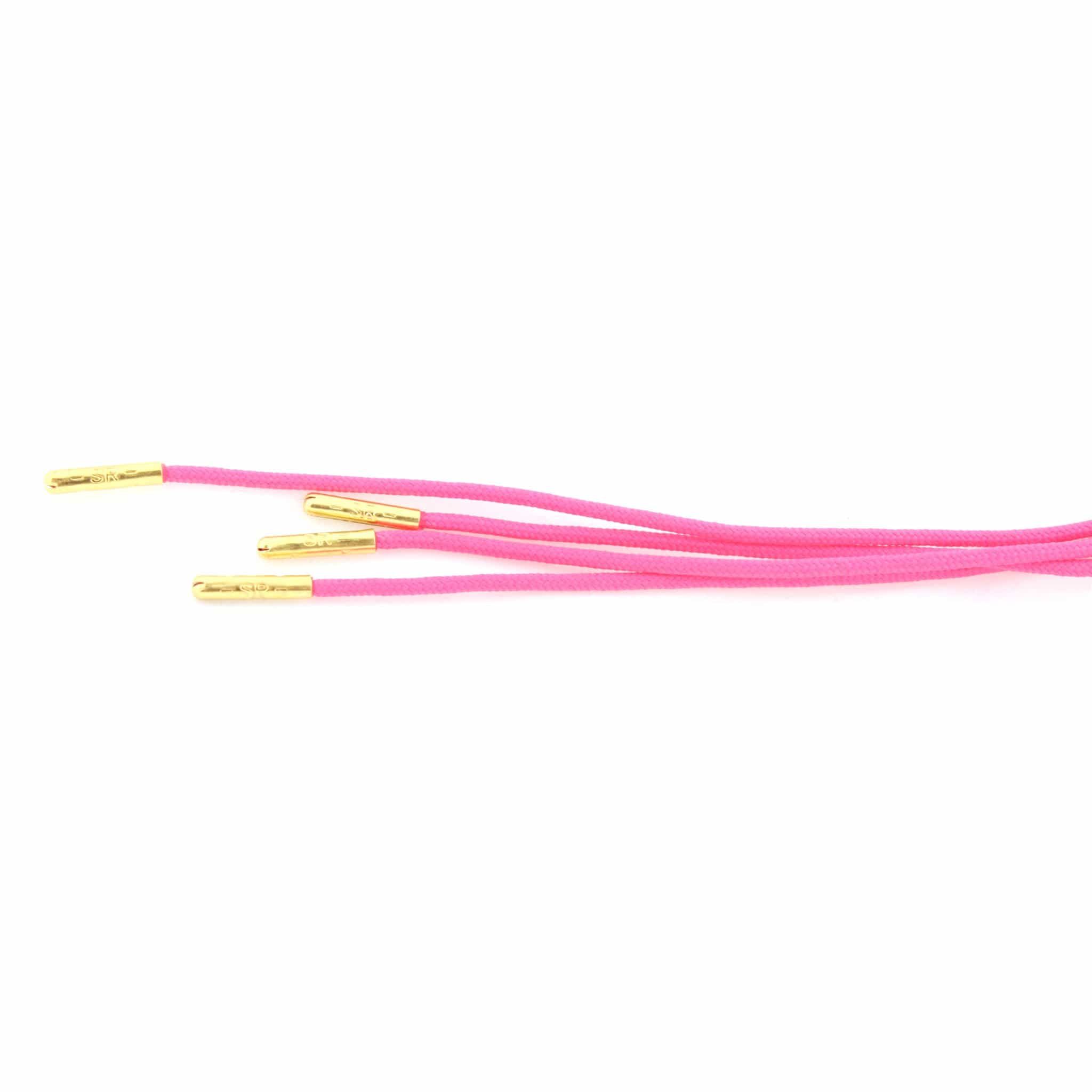 Neon pink laces for dress shoes, Length: 32"/81cm-Stolen Riches