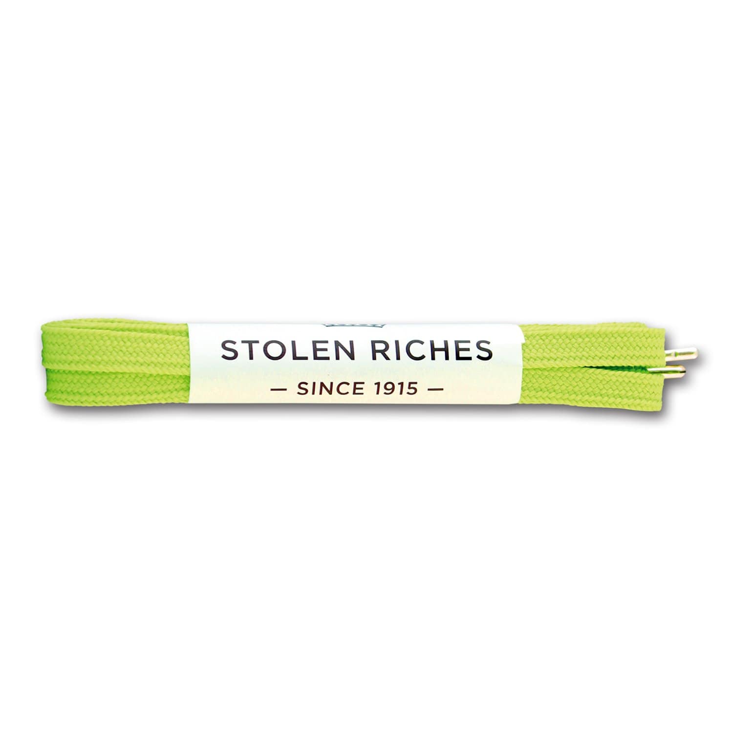 Neon green laces for sneakers (Length: 45"/114cm) - Stolen Riches