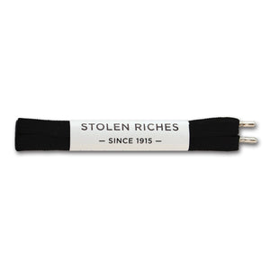 Black laces for sneakers (Length: 45"/114cm) - Stolen Riches