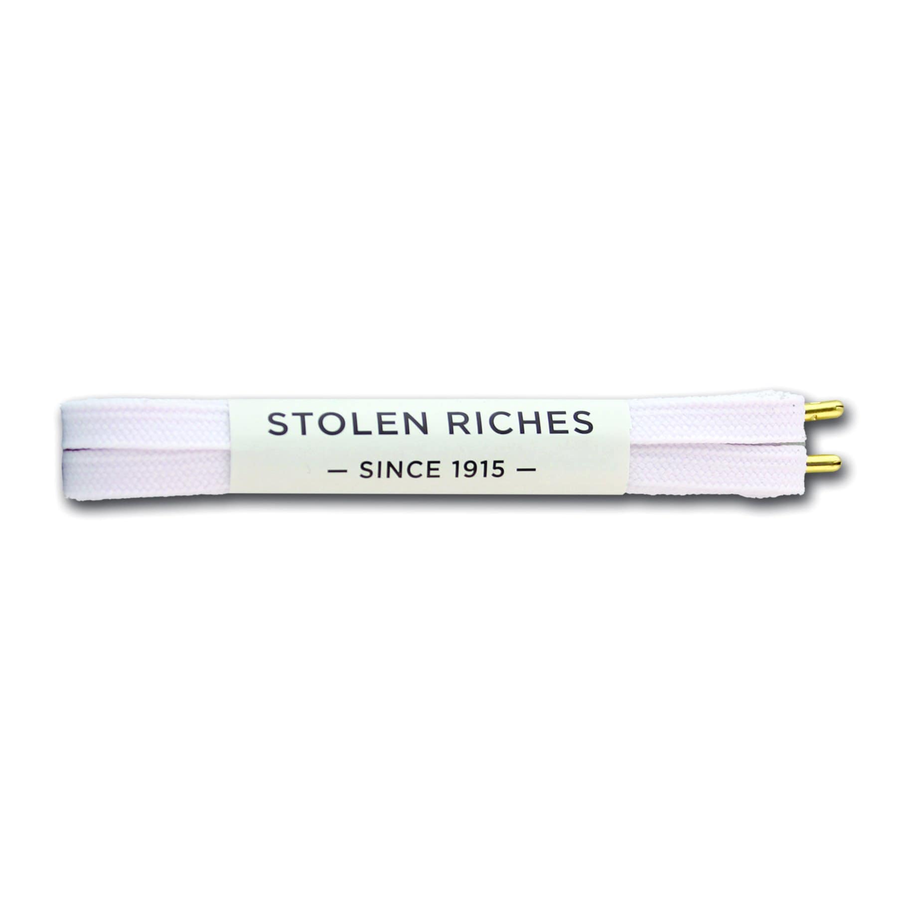 White laces for sneakers (Length: 45"/114cm) - Stolen Riches