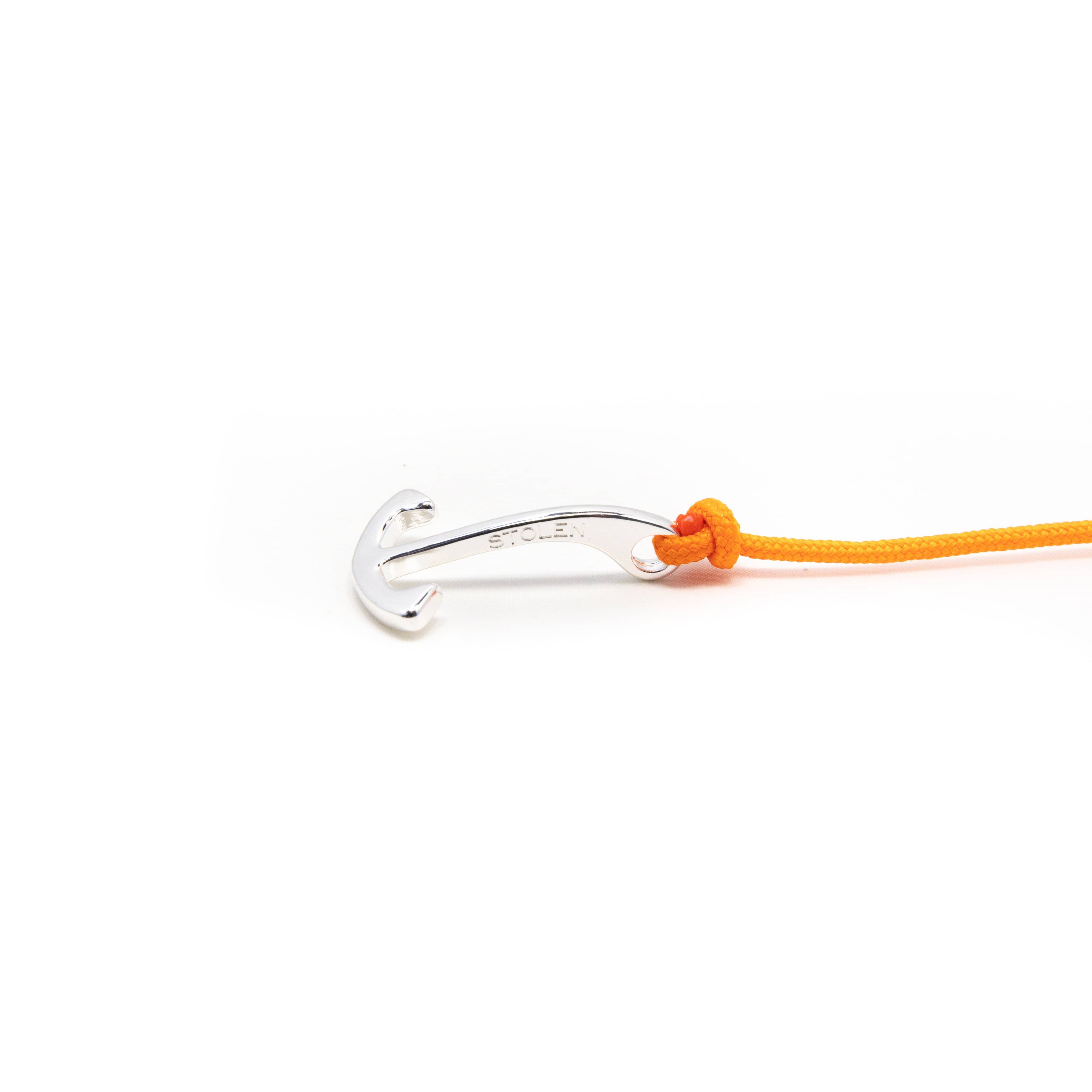 Adjustable anchor bracelet, silver-Wrist Wear-Stolen Riches / CA