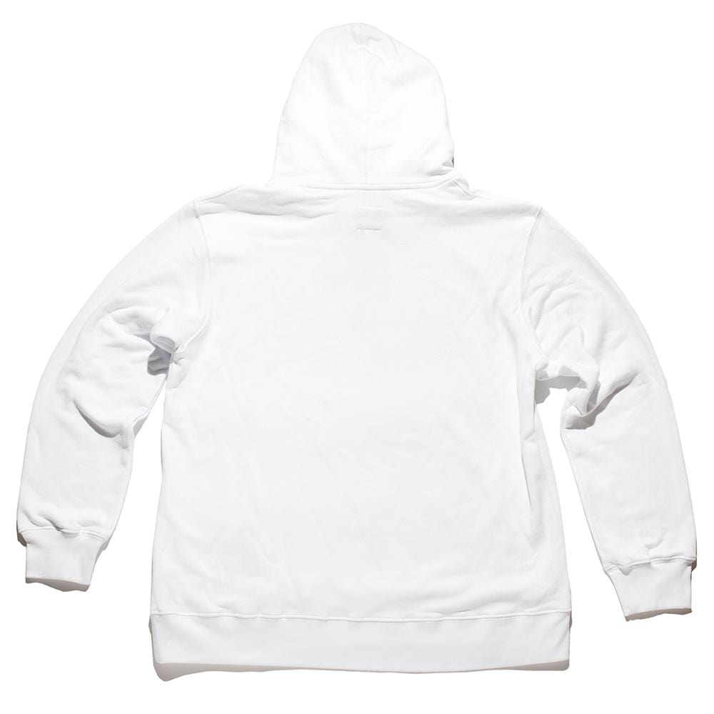 White Hoodie - No Logo