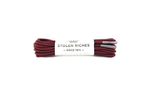 Burgundy laces for boots (Length: 54"/137cm) - Stolen Riches