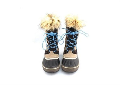 Blue laces for winter boots-Stolen Riches