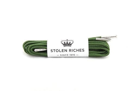 Camo green laces for boots (Length: 72"/183cm) - Stolen Riches