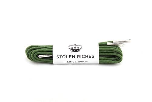 Camo green laces for boots (Length: 72"/183cm) - Stolen Riches
