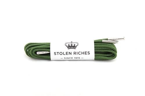 Green boot laces hot sale