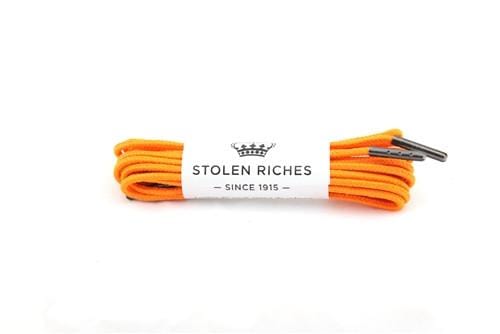 Bright orange laces for winter boots (Length: 72"/183cm) - Stolen Riches