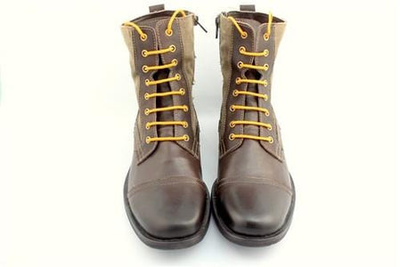 Bright orange laces for winter boots (Length: 72"/183cm) - Stolen Riches
