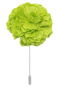 Cotton Lapel Pin - Lawn Green - Stolen Riches