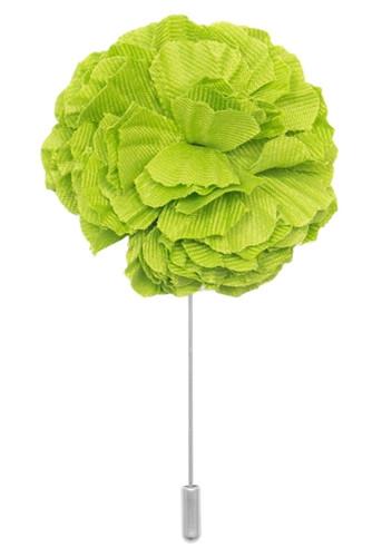 Cotton Lapel Pin - Lawn Green - Stolen Riches