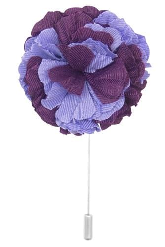 Cotton Lapel Pin - Parachute Maroon/Lavender - Stolen Riches