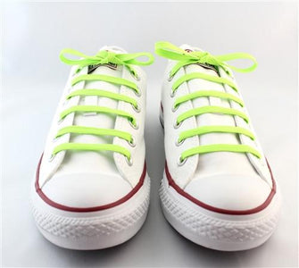 Neon Green Color Shoe Lace Shoe String with Metal Tips Stolen