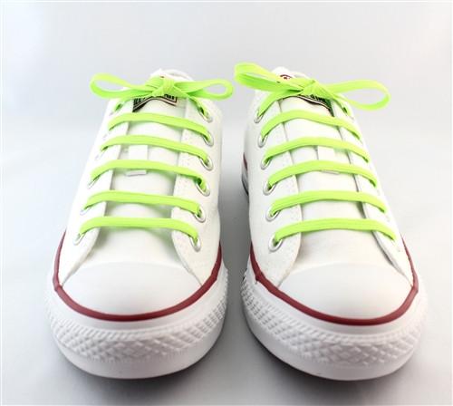 Fluorescent 2025 green shoelaces