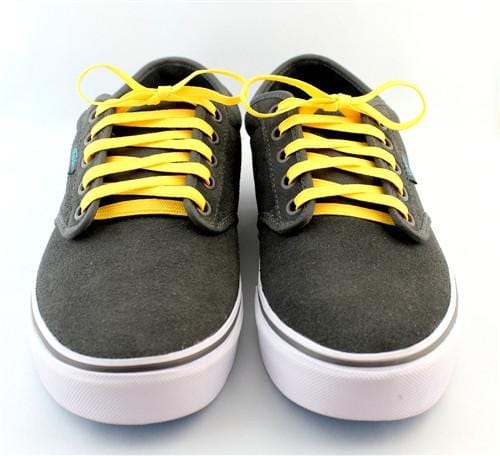 Black vans yellow laces online