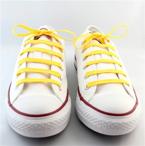 Stolen Riches Yellow Color Shoe Lace Shoe String with Metal Tips