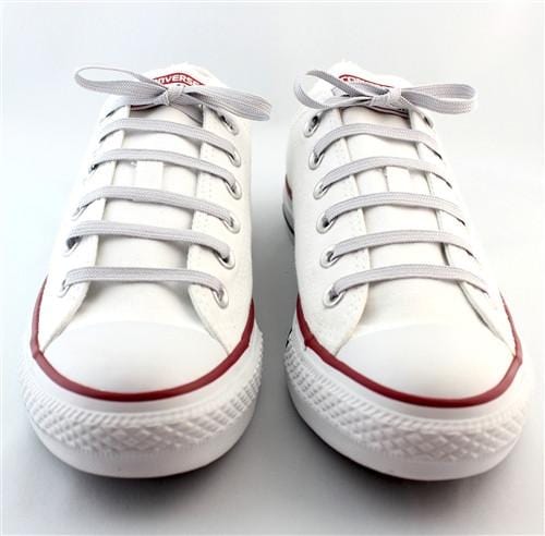Light silver laces for sneakers (Length: 45"/114cm) - Stolen Riches