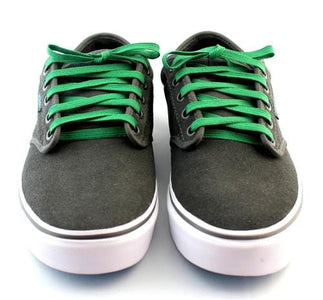 Emerald green laces for sneakers (Length: 45"/114cm) - Stolen Riches