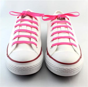 Neon pink laces for sneakers (Length: 45"/114cm) - Stolen Riches