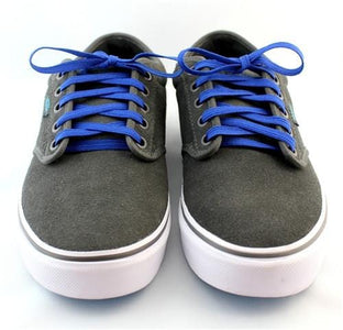 Deep blue laces for sneakers (Length: 45"/114cm) - Stolen Riches