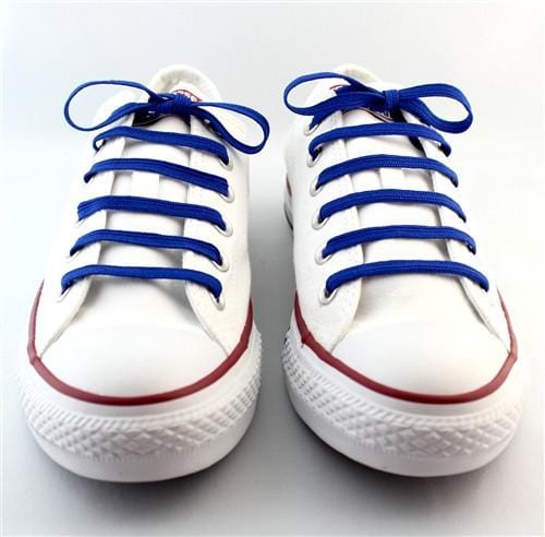 Deep blue laces for sneakers (Length: 45"/114cm) - Stolen Riches